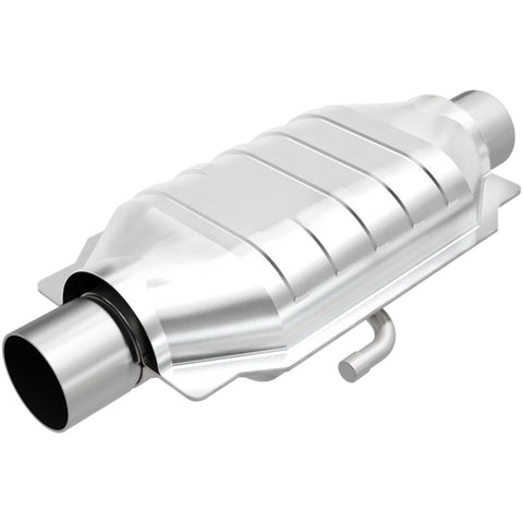 MagnaFlow Universal Catalytic Converter 2.25in Inlet 2.25in Outlet 16in Length 6.375in Width - 3391015