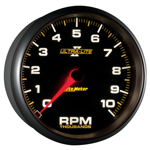 Autometer Ultra-Lite II 5 Inch 10000 RPM In-Dash Tachometer - 4998