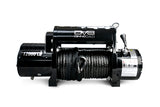 DV8 Offroad 12000 LB Winch w/ Synthetic Line & Wireless Remote - Black - WB12SR