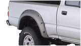 Bushwacker 95-04 Toyota Tacoma Fleetside Cutout Style Flares 4pc 74.5in Bed w/ 4WD Only - Black - 31919-02
