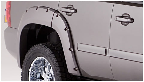 Bushwacker 07-14 Chevy Tahoe Pocket Style Flares 4pc Does Not Fit LTZ - Black - 40937-02