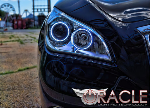 Oracle 10-13 Infiniti M37 LED Headlight Halo Kit - Blue - 2262-002