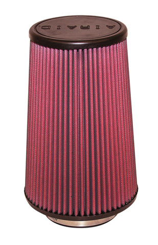 Airaid Universal Air Filter - Cone 3 1/2 x 6 x 4 5/8 x 9 w/ Short Flange - 701-421