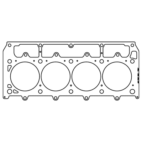 Cometic Gasket GM LSX Gen-4 SB V8 .071in DST Cyl. HG - 4.165in Bore - 1/2in & 3/8in Studs - RHS - C15743-071