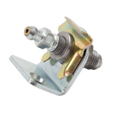 Russell Adapter Fitting -4 AN Male Flare to 3/8in. -24 Brake Bleeder Female - Clear Zinc Finish - 641380