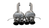 Corsa 2015-2019 Chevrolet Corvette C7 Z06 6.2L 2.75in Xtreme Axle-Back w/ Dual NPP & Quad Black Tips - 14777BLK