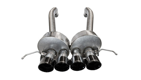 Corsa 2015-2019 Chevrolet Corvette C7 Z06 6.2L 2.75in Xtreme Axle-Back w/ Dual NPP & Quad Black Tips - 14777BLK