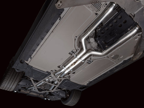 AWE Tuning BMW G90/G99 M5 Track Edition Cat-Back Exhaust - Chrome Silver Tips - 3020-42790