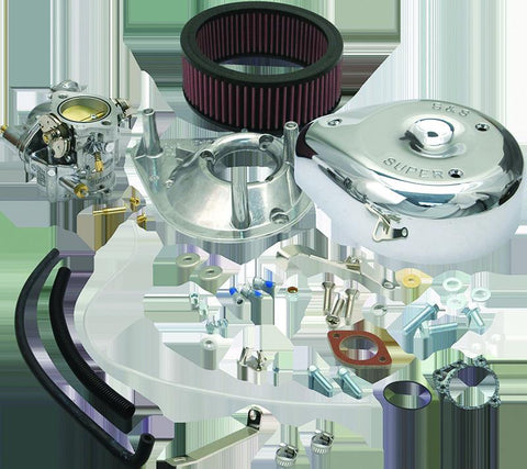 S&S Cycle 66-84 BT Super E Carburtetor Kit w/o Manifold & Mounting Hardware - 11-0418