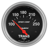 Autometer Sport-Comp 2-5/8in 100-250 Degrees (F) Electric Transmission Temp Gauge - 3552