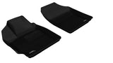 3D MAXpider 2007-2011 Toyota/Scion Yaris/XD Kagu 1st Row Floormat - Black - L1TY02411509