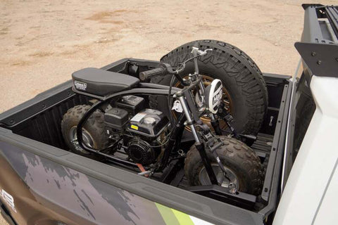 DV8 Offroad Truck Bed Universal Tire Carrier & Accessory Mount - UNBM-01