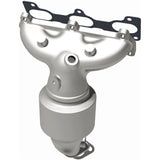 MagnaFlow DF Cat. Conv05-06 Hyundai Santa Fe/05-09 Tucson / 05-08 Kia Sportage D/S Manifold - 50675