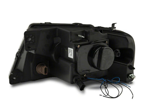 Raxiom 04-08 Ford F-150 Dual LED Halo Projector Headlights- Chrome Housing (Clear Lens) - T542850