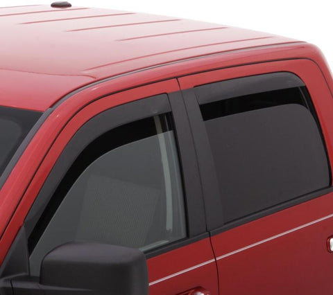 AVS 2019 Chevrolet Silverado 1500 Crew Cab Pickup Ventvisor Low Profile 4pc - Matte Black - 774075