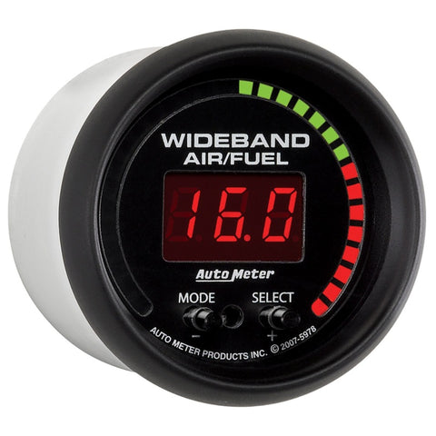 Autometer ES Digital 52mm Wideband Air/Fuel Kit - 5978