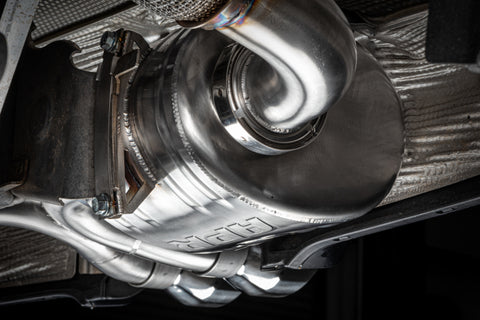 APR 17-25 Porsche Boxster/Cayman 718 (982) 2.0T/2.5T Catback Exhaust Left Muffler - CBK0028