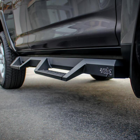 Westin/HDX 10-17 Toyota 4Runner Trail Edition Drop Nerf Step Bars - Textured Black - 56-13835
