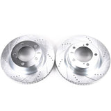 Power Stop 16-19 Lexus LX570 Front Evolution Drilled & Slotted Rotors - Pair - JBR1309XPR