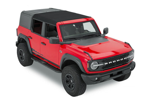 Bestop 21-26 Bronco 4-Door Skyrider For Hardtop (Premium Black Twill) - 52462-17