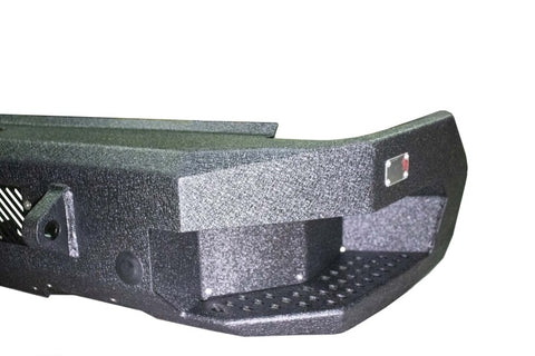 Fishbone Offroad 19-22 Chevy Silverado 1500 Rockfish Rear Bumper - Black Texture - FB22394