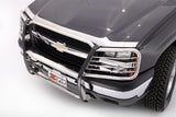 AVS 03-05 Chevy Silverado 1500 Aeroskin Low Profile Acrylic Hood Shield - Smoke - 322024