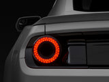 Raxiom 15-22 Ford Mustang Halo LED Tail Lights - Gloss Black Housing (Smoked Lens) - 393827
