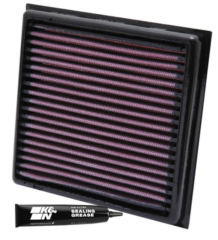 K&N 01-05 Bajaj Pulsar 180 DTSi Replacement Panel Air Filter - BA-1801