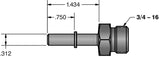 Fleece Performance Universal 5/16in Quick Connect to 3/4in-16 O-ring (-8 AN) - FPE-34552-A