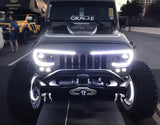 Oracle VECTOR Series Full LED Grille - Jeep Wrangler JK - NA - 5817-PRO