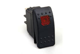 Daystar Rocker Switch Red Light 20 AMP Single Pole - KU80014