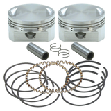 S&S Cycle 84-99 BT 3-1/2in .020in Bore Forged Stroker Piston Kit - 106-5556