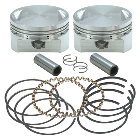 S&S Cycle 84-99 BT 3-1/2in .020in Bore Forged Stroker Piston Kit - 106-5556