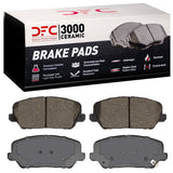 DFC 14-18 Kia Forte5 Front 4000 Hybridynamic Brake Pads - 4000-1735-00