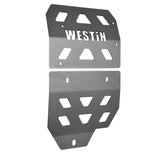 Westin 18-22 Jeep Wrangler JL Transmission Pan Skid Plate - Textured Black - 42-21075