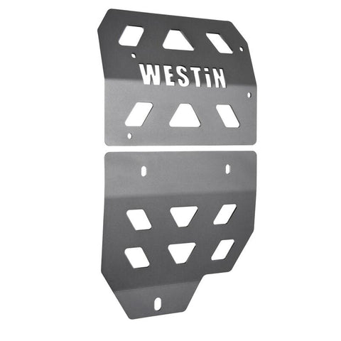 Westin 18-22 Jeep Wrangler JL Transmission Pan Skid Plate - Textured Black - 42-21075