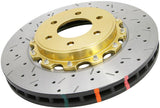 DBA 13-17 SRT Viper (1 Pc Disc Excl TA Package) Front 5000 Series Slotted Rotor w/Black Hat - 52448BLKXS
