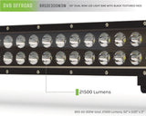DV8 Offroad BRS Pro Series 50in Light Bar 300W Flood/Spot 3W LED - Black - BR50E300W3W