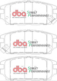 DBA 91-94 Dodge Stealth AWD XP Performance Rear Brake Pads - DB1238SP