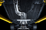 AWE Tuning 2020 Toyota Supra A90 Resonated Touring Edition Exhaust - 5in Chrome Silver Tips - 3015-32118