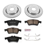 Power Stop 03-11 Saab 9-3 Rear Z23 Evolution Sport Brake Kit - K983