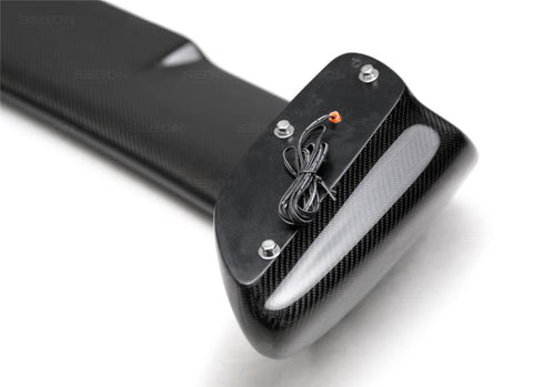 Seibon 98-01 Subaru Impreza RB Style Carbon Fiber Rear Spoiler - RS9801SBIMP-RB