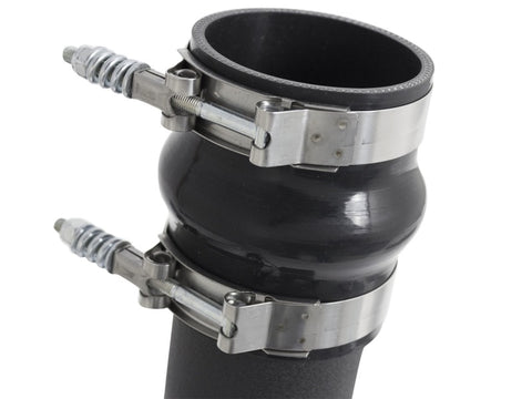 aFe BladeRunner 3in Intercooler Tube Hot Side w/ Couplings & Clamps Kit 07.5-09 Dodge Diesel Trucks - 46-20038-B