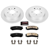 Power Stop 08-09 Buick Allure Rear Z17 Evolution Geomet Coated Brake Kit - CRK1440