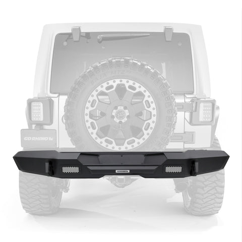 Go Rhino 07-18 Jeep Wrangler JK Trailline Rear Full Width Bumper - 27220T