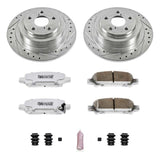 Power Stop 03-06 Subaru Baja Rear Z26 Street Warrior Brake Kit - K3124-26