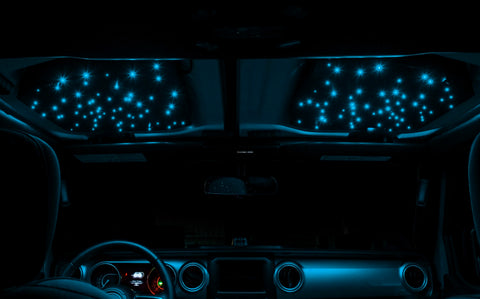 Oracle StarLINER Fiber Optic Hardtop Headliner for Wrangler JL/Gladiator JT ColorSHIFT - 5872-333