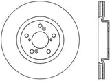 Stoptech 07-13 Acura MDX / 14-17 Acura RLX Cryo Premium Front Brake Rotor - 120.40071CRY