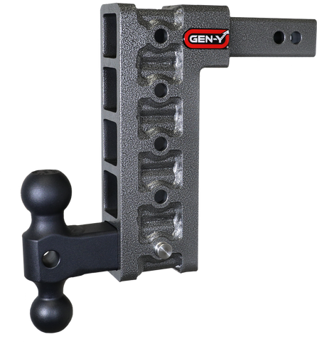 Gen-Y Mega Duty 2in Shank 10in Drop 1.5K TW 10K Hitch w/GH-031 Dual-Ball - GH-315