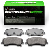 R1 15-23 Ford Mustang Rear Performance Sport Brake Pads - 2115-1793-00